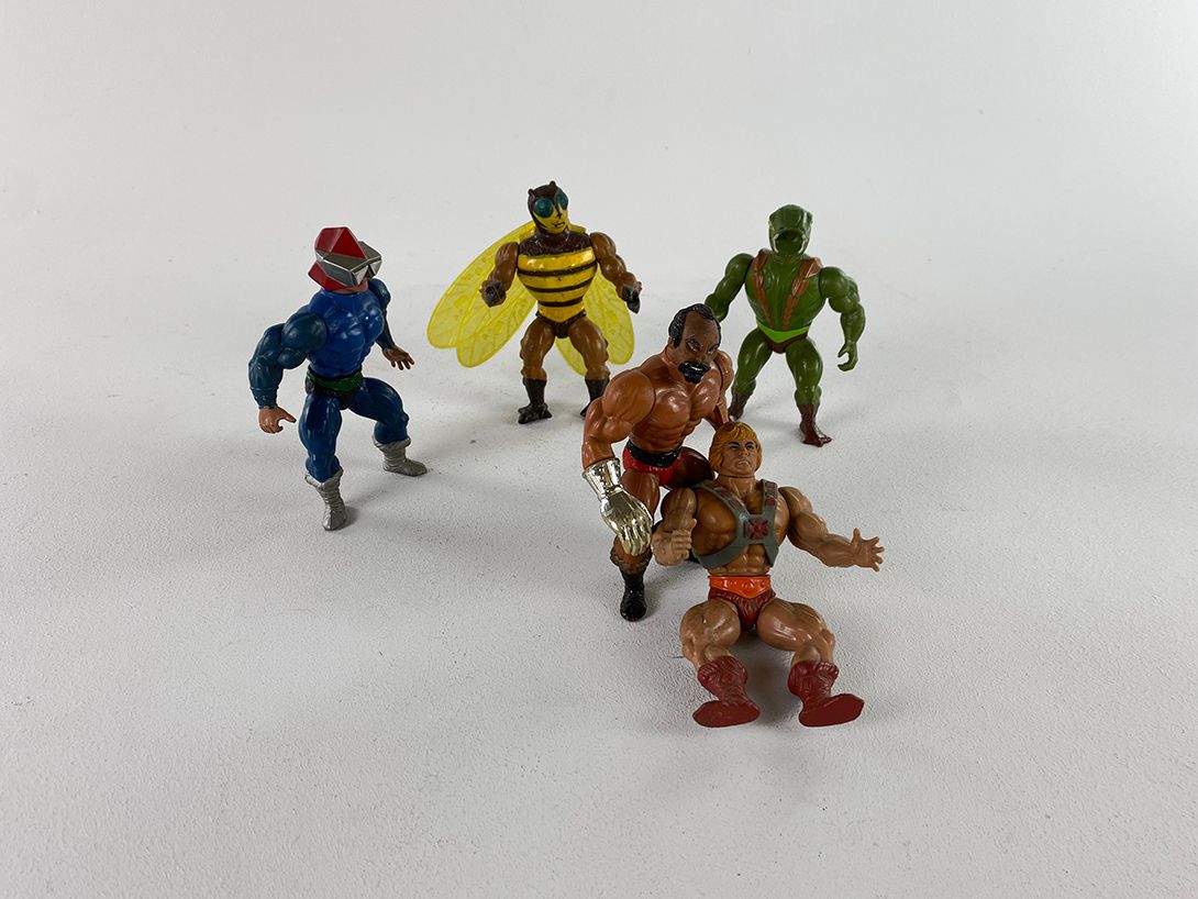 Foto Various Mattel Action Figures including &#8220;He-Man&#8221;