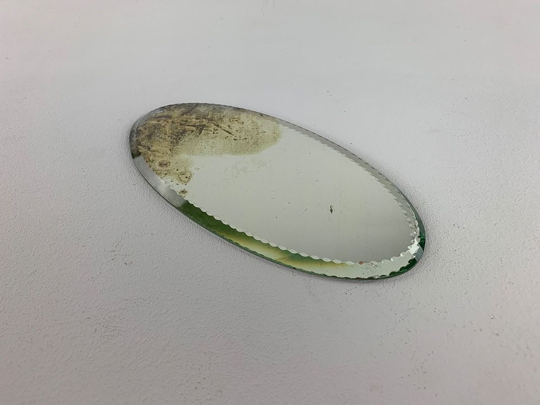 Foto Mirror Coaster Oval 24x13cm Prussia 1920