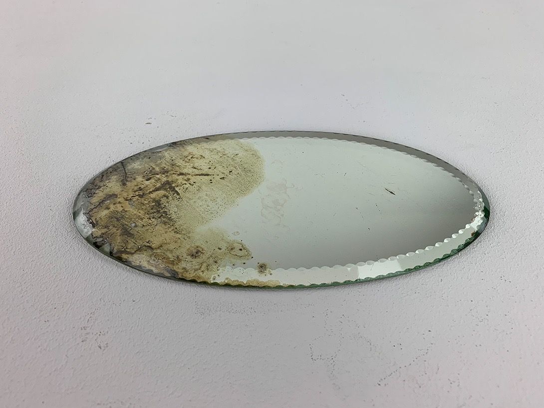 Foto Mirror Coaster Oval 24x13cm Prussia 1920