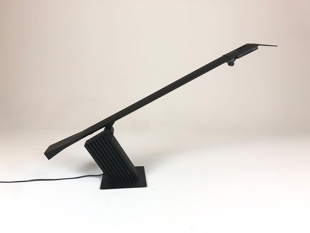 Foto Black Bilumen Desk Lamp Italy h56