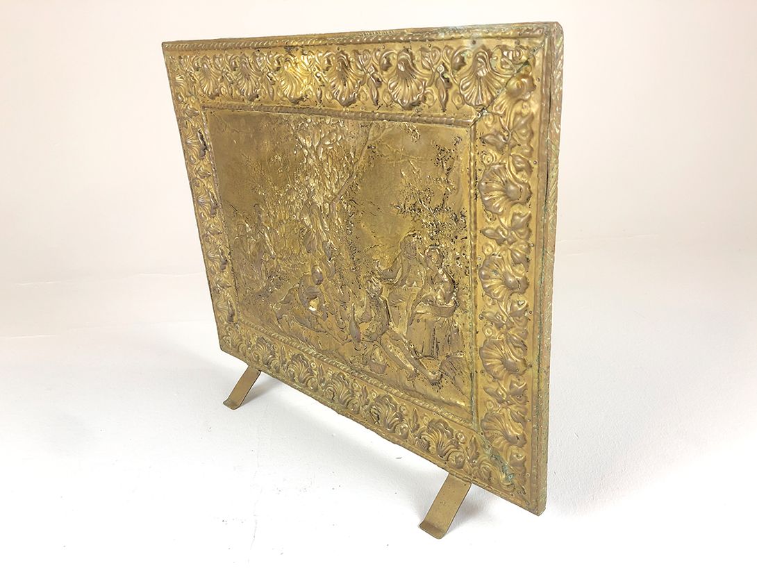 Foto Brass Fireplace Screen h50x58