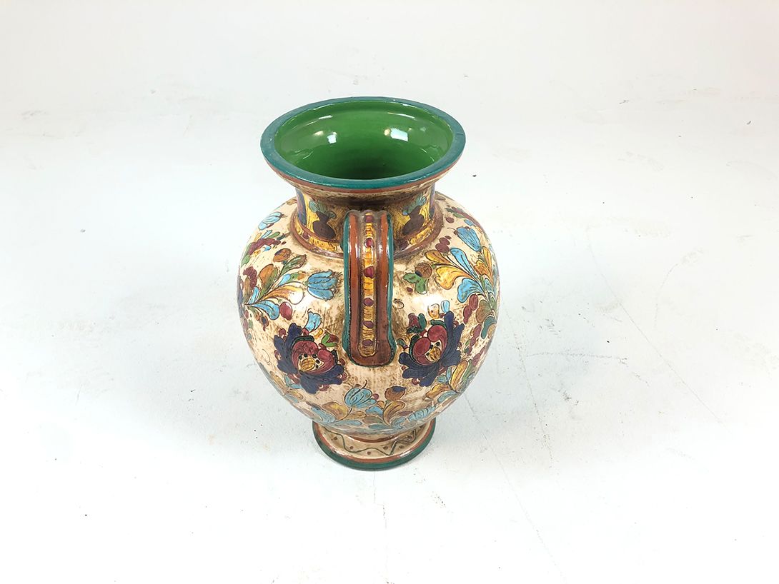 Foto Colorful Vase with Two Handles h41 E5