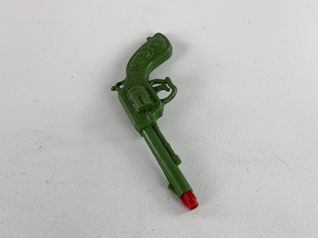 Foto Green Revolver Toy Gun Hungary