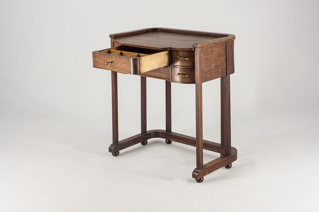 Foto Movable Secretary Arts and Crafts London 1905 h79x71x49