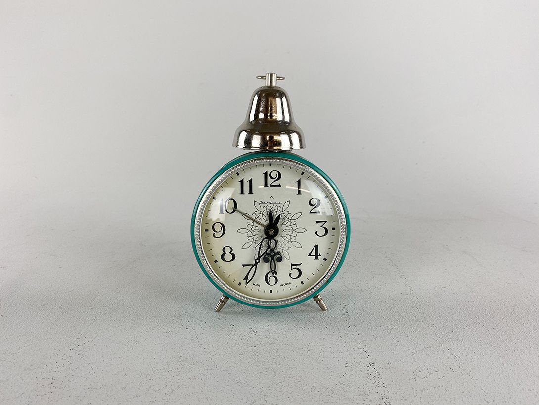 Foto Turquoise Alarm Clock