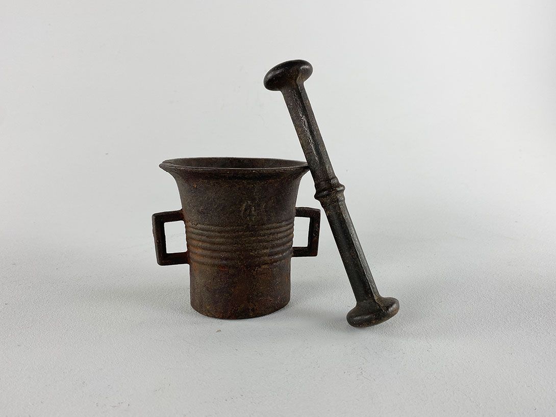 Foto Copper Mortar and Pestle