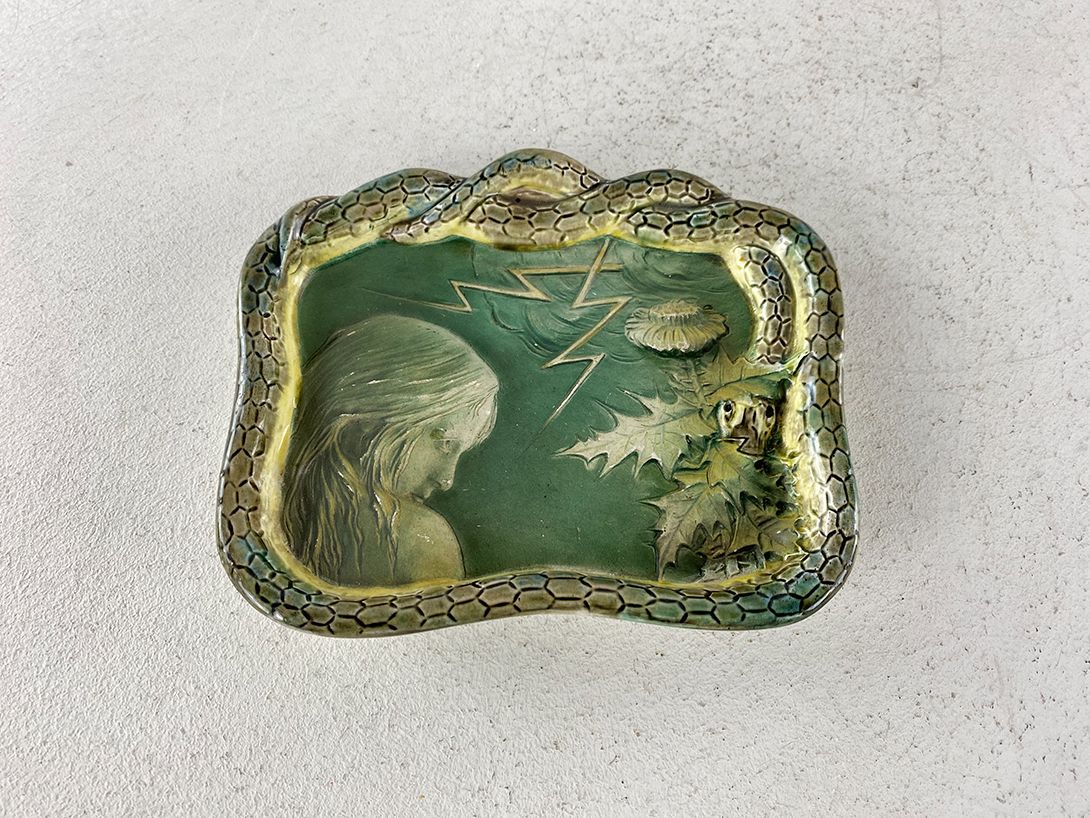 Foto Mystic Ashtray with Snake Frame