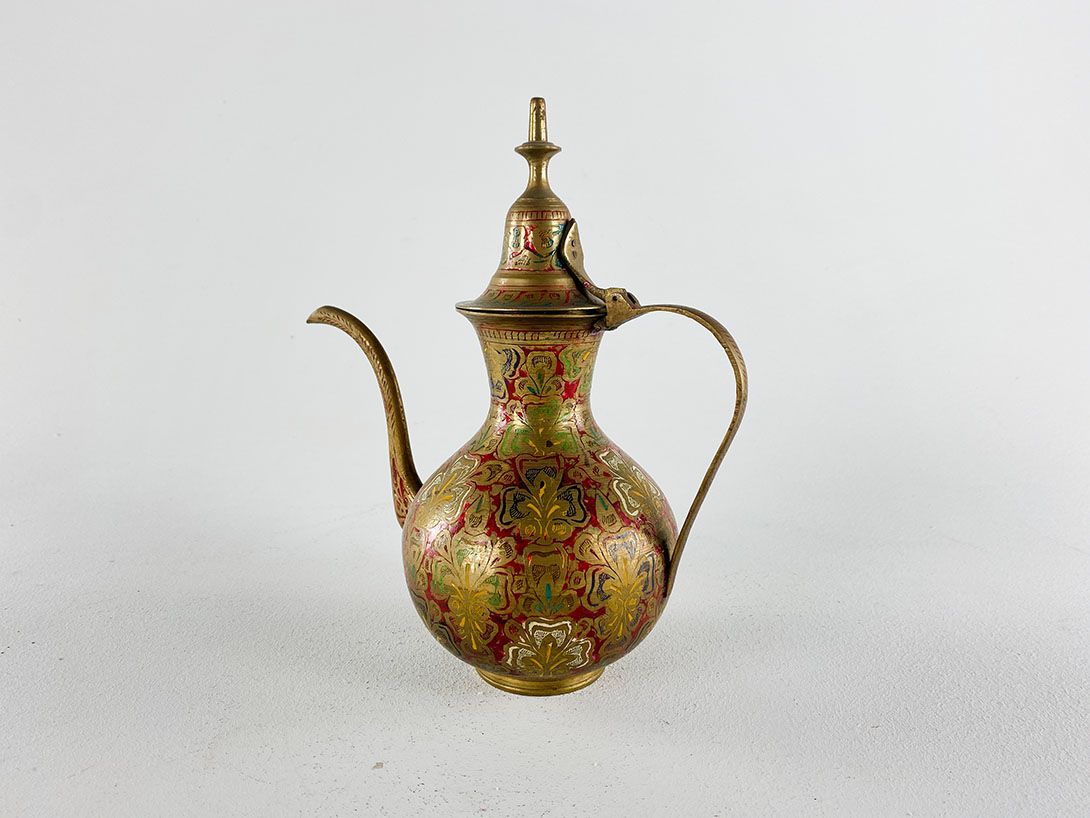Foto Oriental Brass Teapot h24