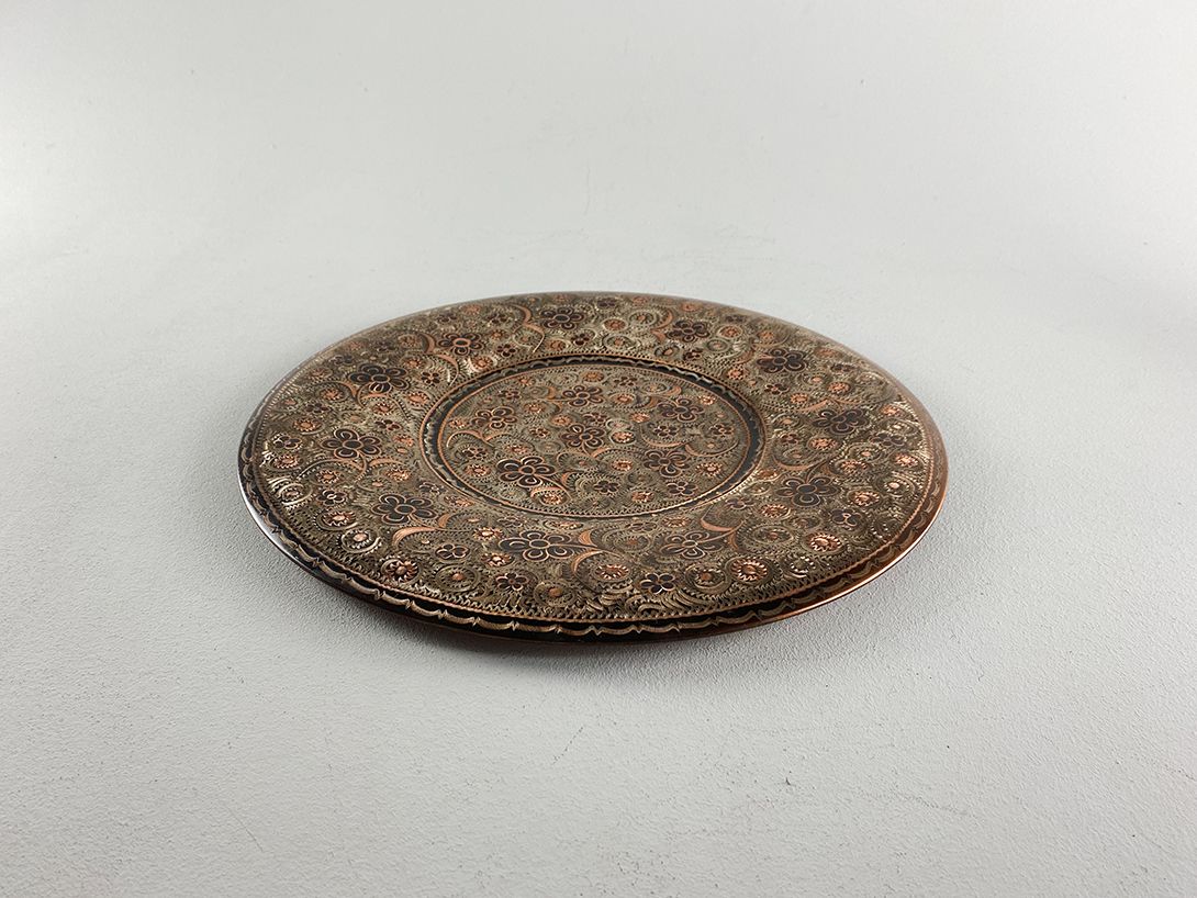 Foto Katmersan Big Handmade Copper Wall Plate Turkey ø37
