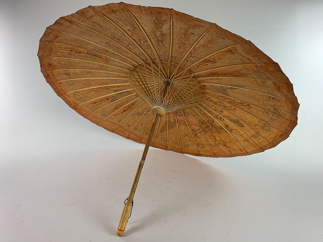 Foto Brown Chinese Umbrella