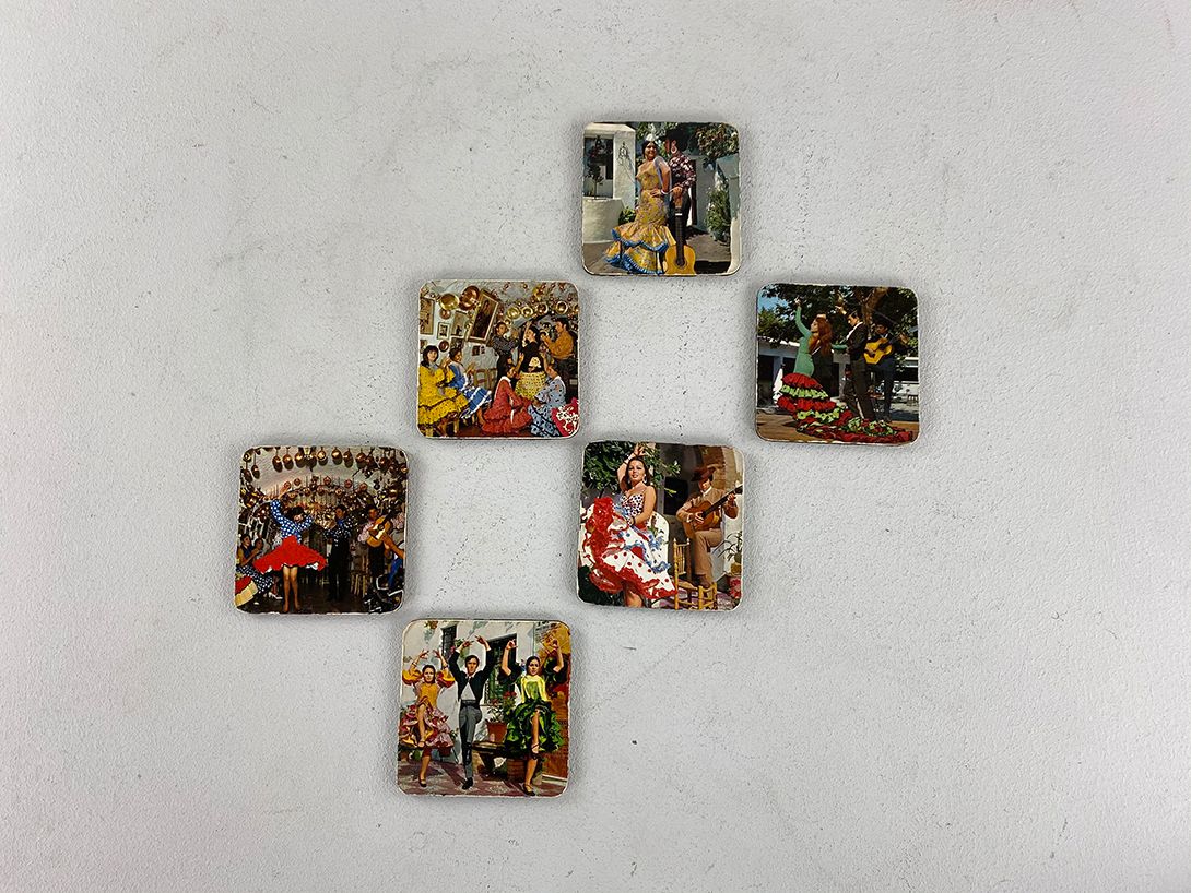 Foto Latin Coasters with Dancing People