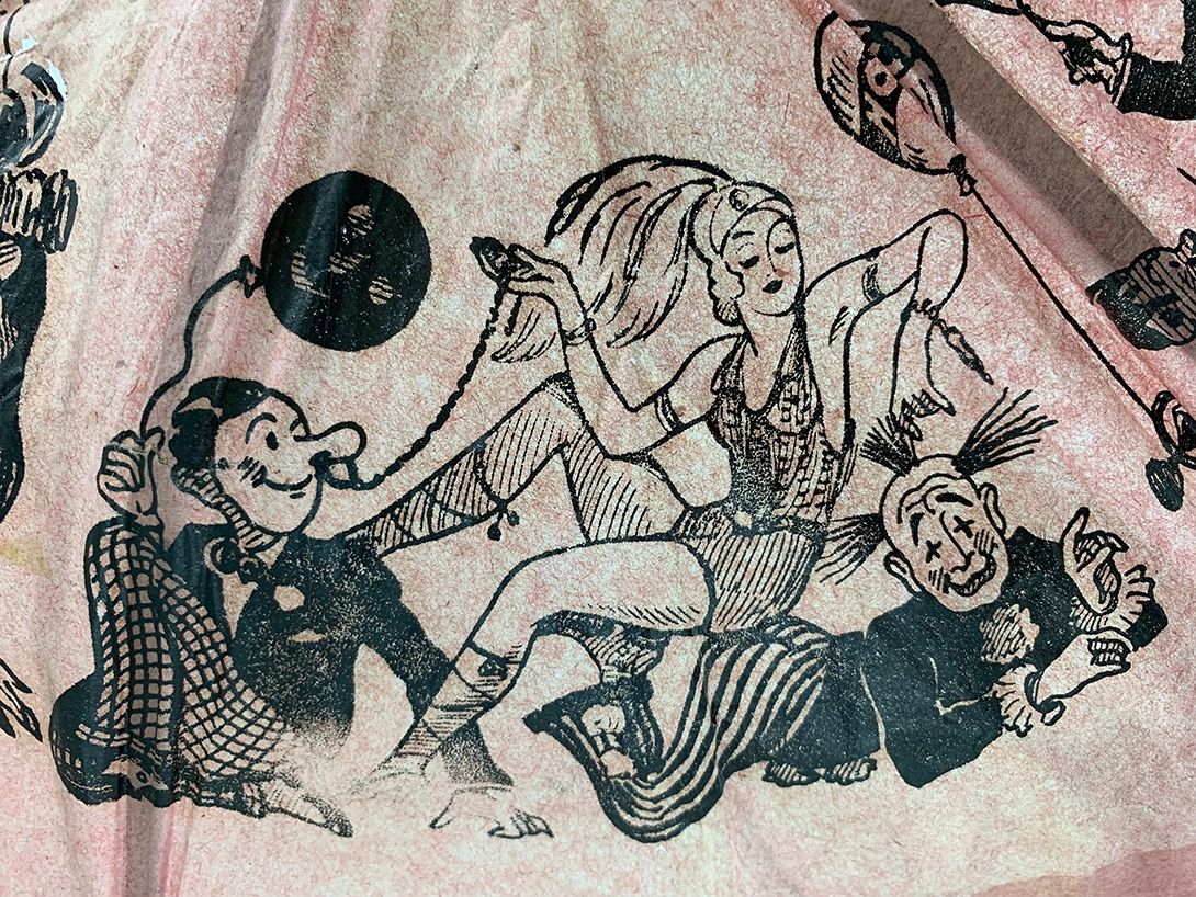 Foto Pink Party People Umbrella