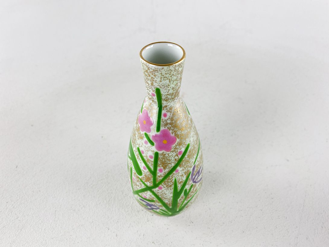 Foto Small Japanese Handpainted Sake Set