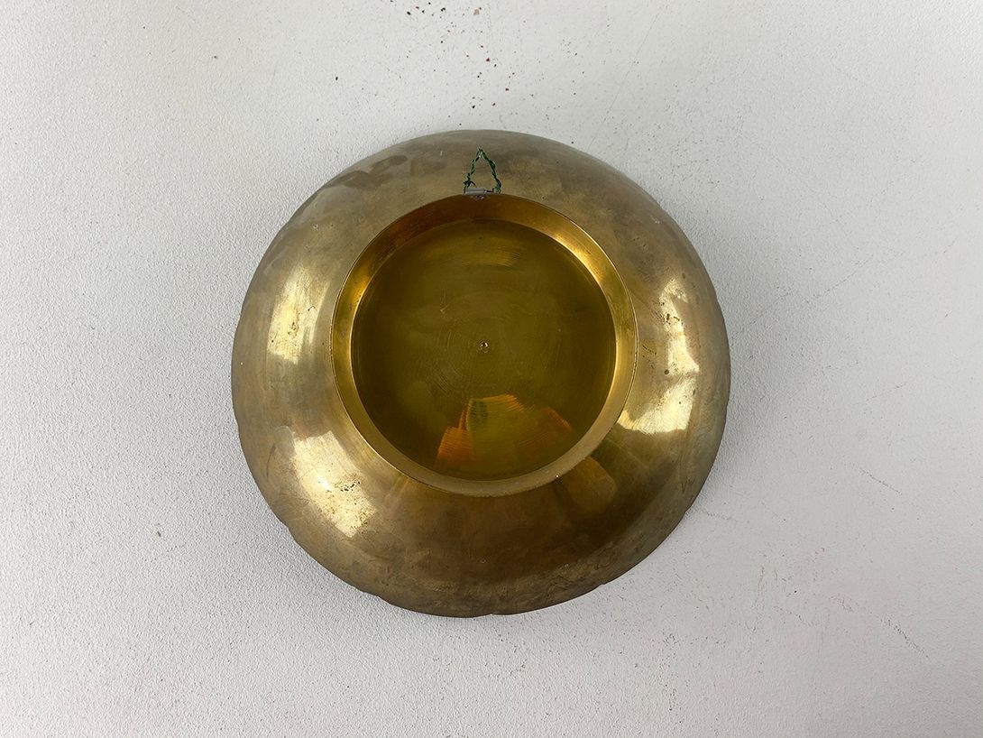 Foto Oriental Brass Plate ø28