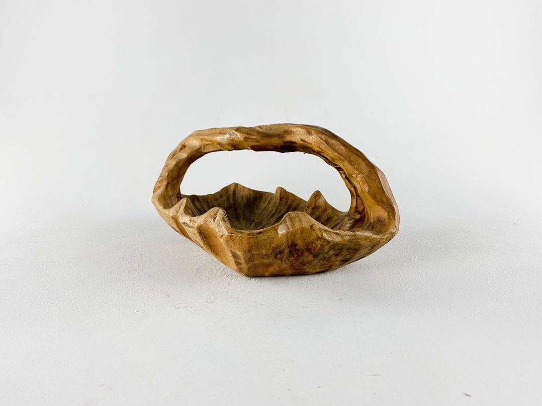 Foto Solid Wooden Fruit Basket