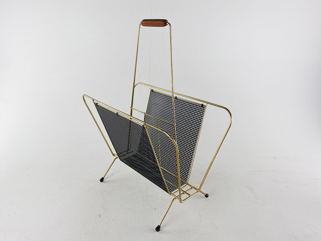 Foto Newspaper Rack Brass