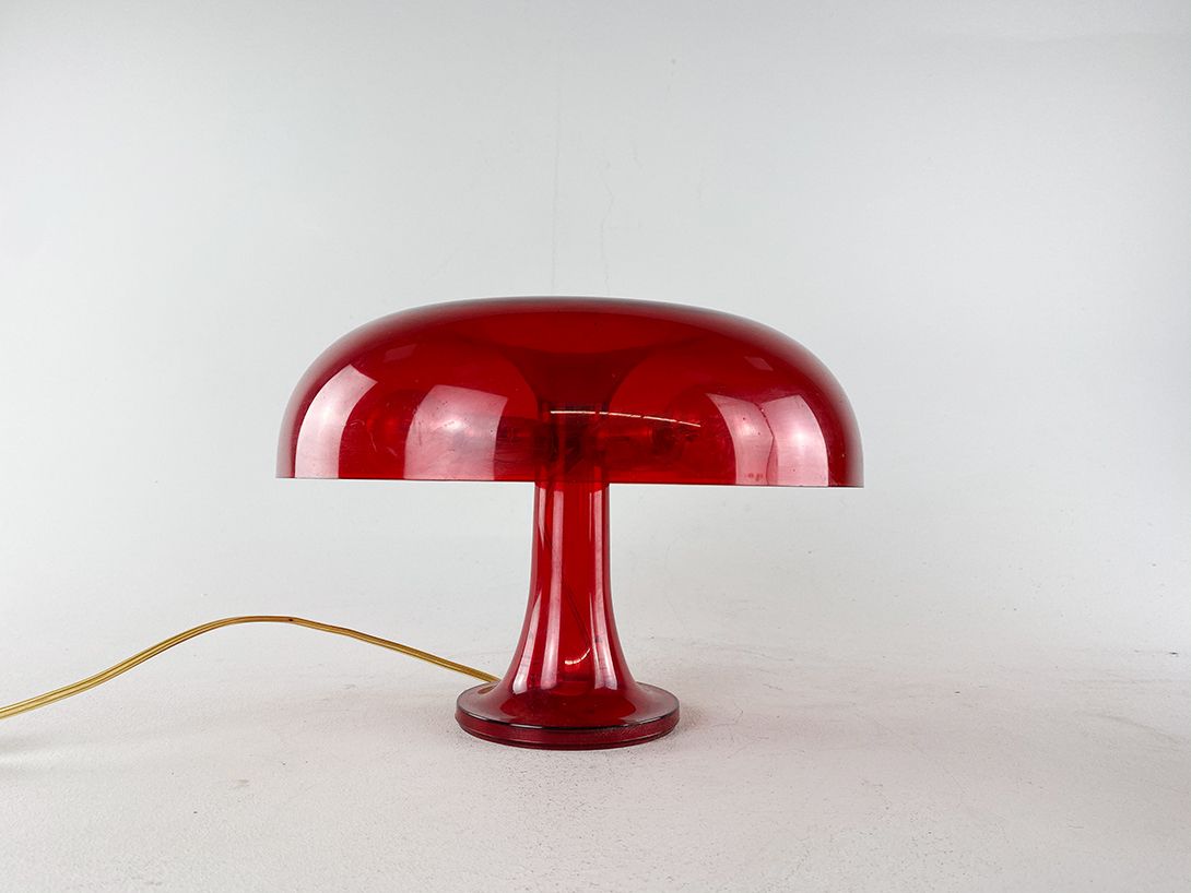 Foto Translucent Red Mushroom Lamp h22 RC2
