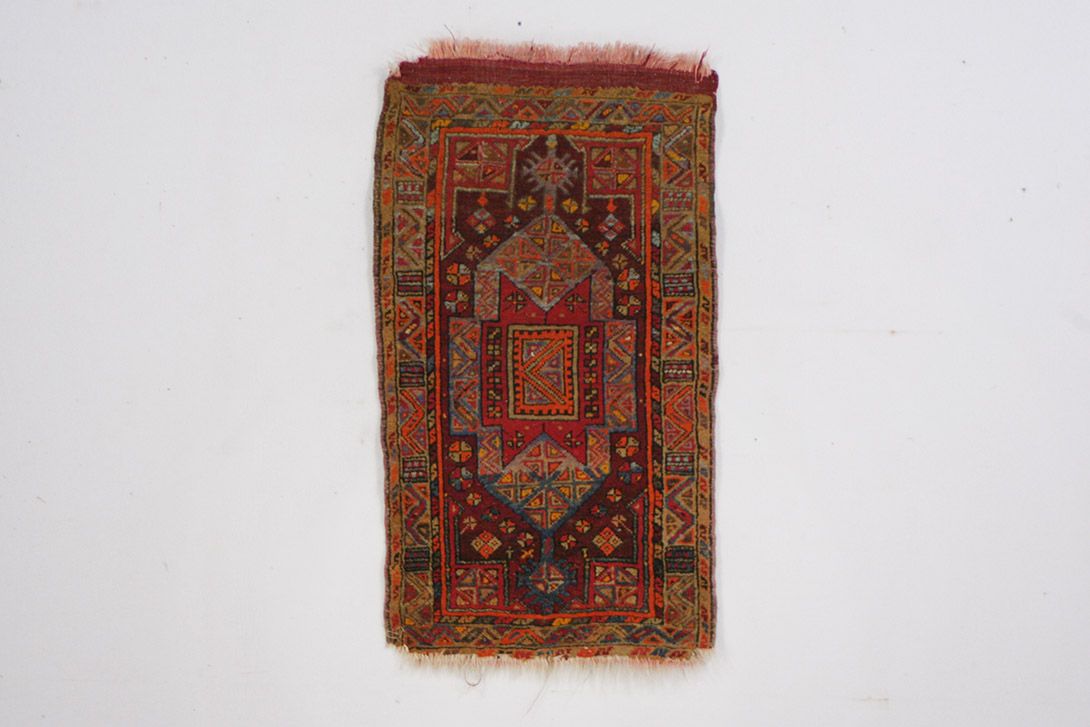 Foto Small Orange Persian Carpet 100x60cm 0030