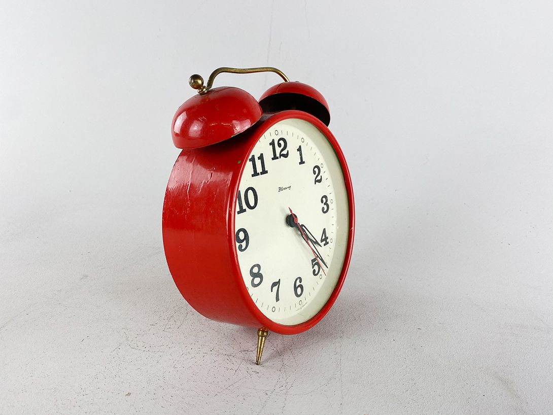 Foto Classic Red Alarm Clock h26