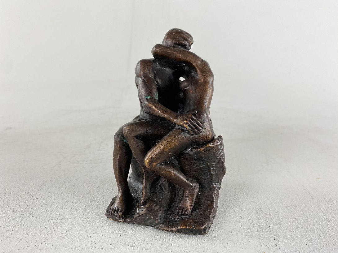 Foto Lovers Kiss Bronze