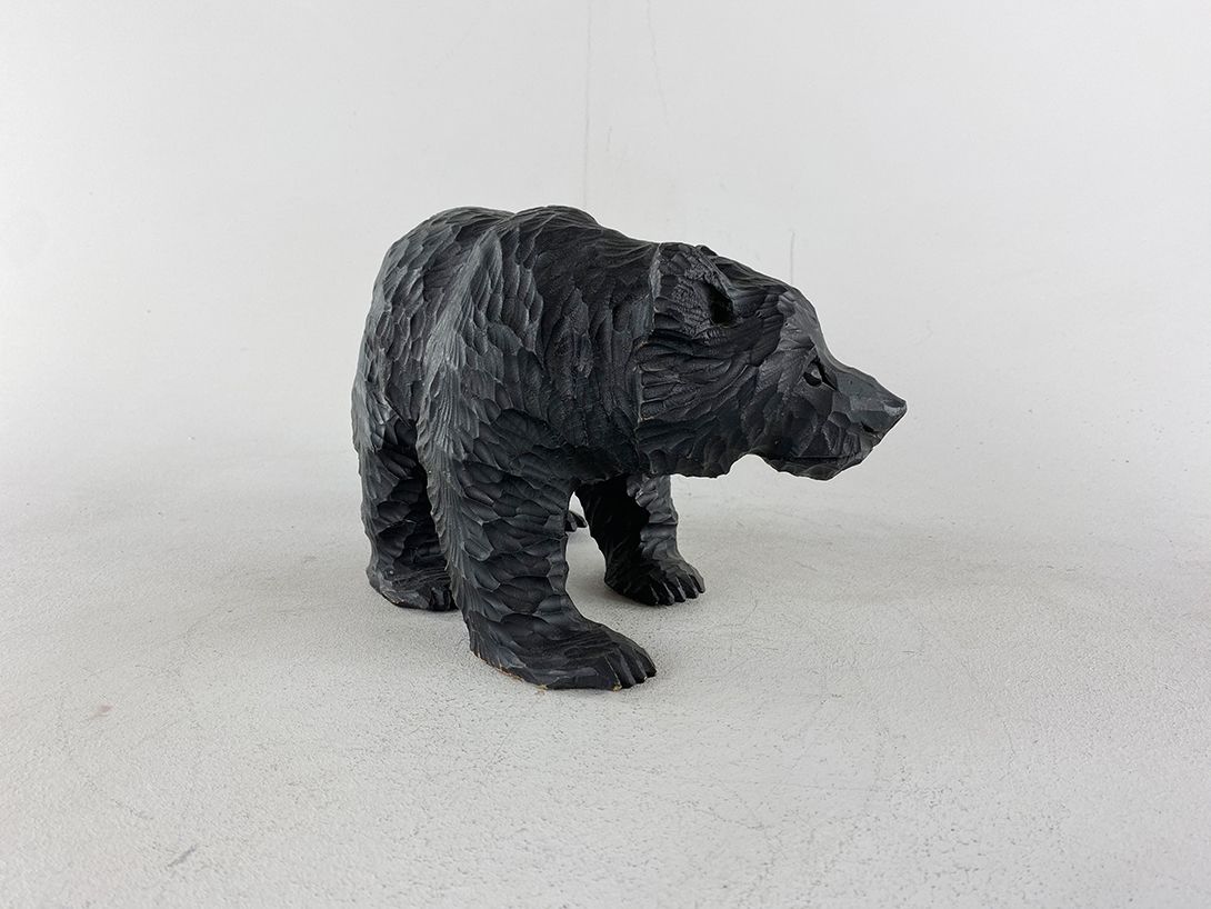 Foto Wooden Carved Black Bear
