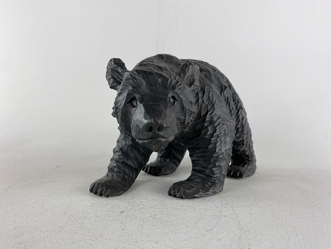 Foto Wooden Carved Black Bear
