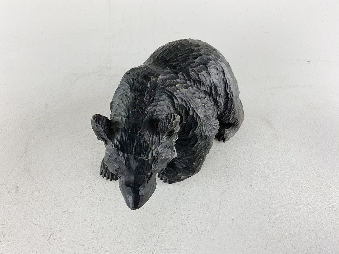 Foto Wooden Carved Black Bear