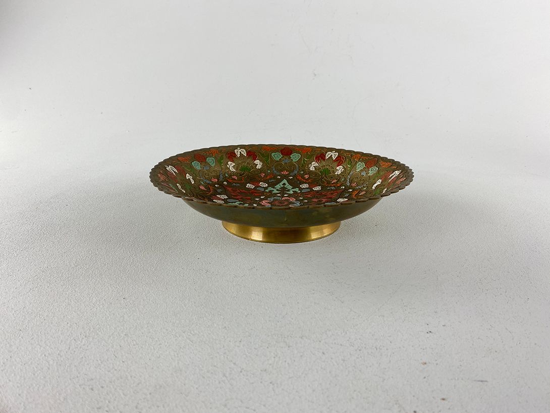 Foto Oriental Brass Plate ø25