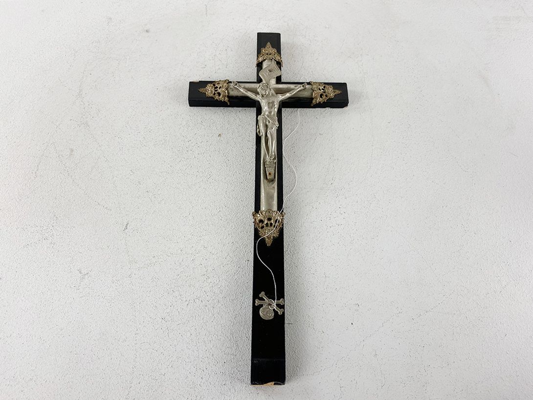 Foto Crucifix with Silver Jesus h39