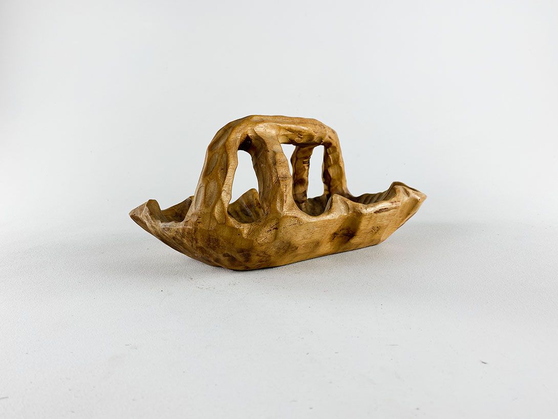 Foto Solid Wooden Fruit Basket
