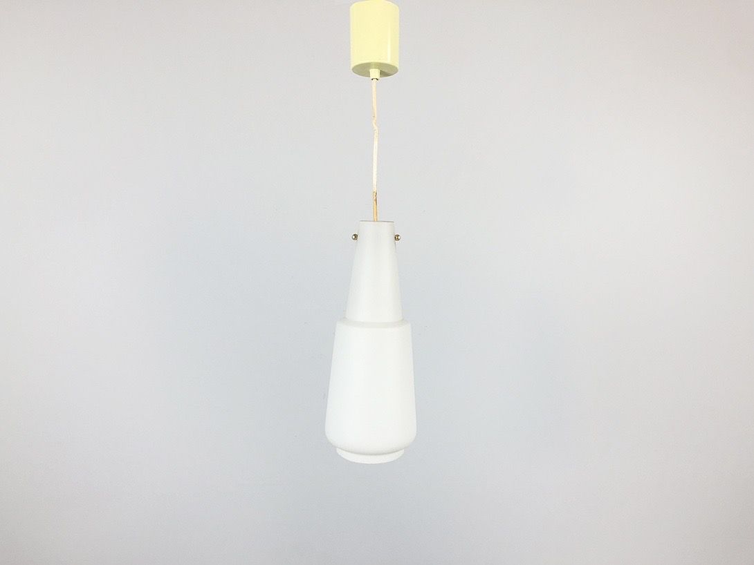 Foto White Minimal Pendant Lamp h37