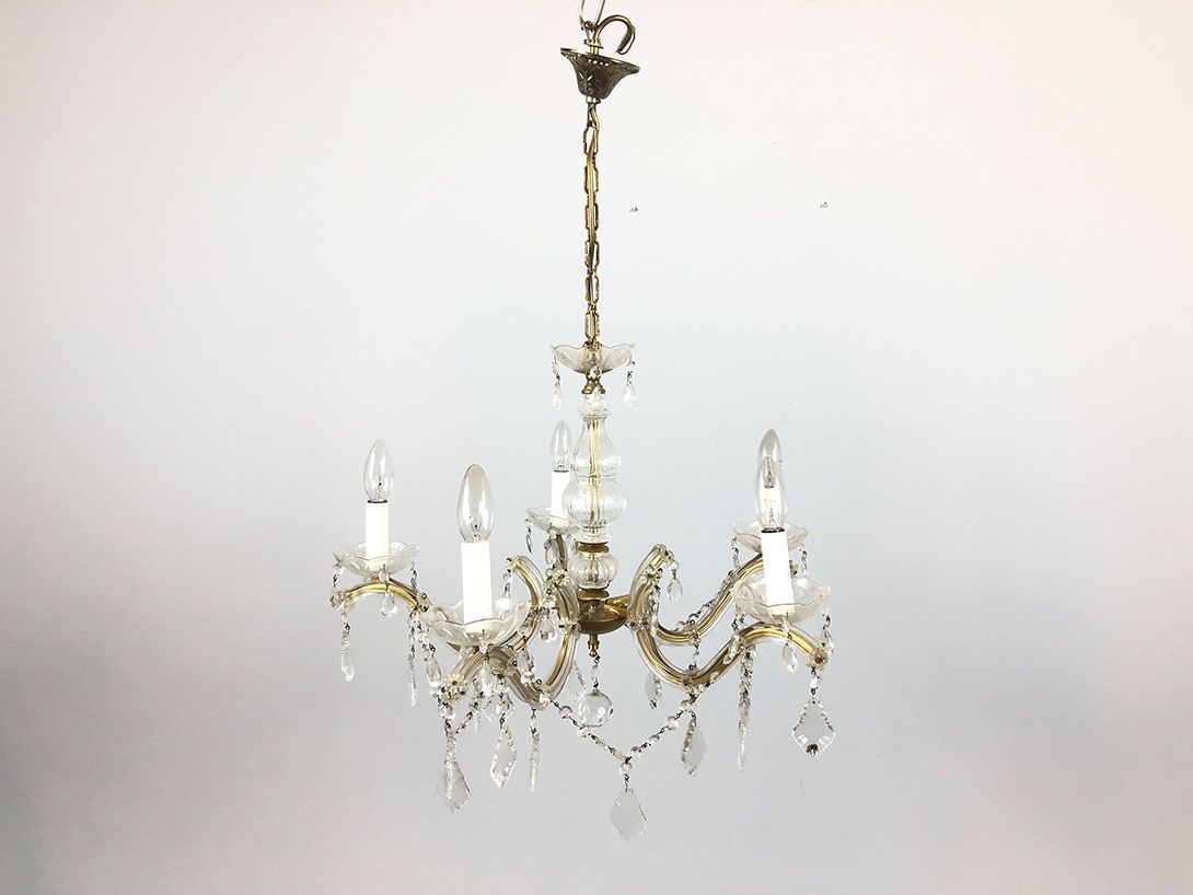 Foto Brass and Glass Chandelier ø60