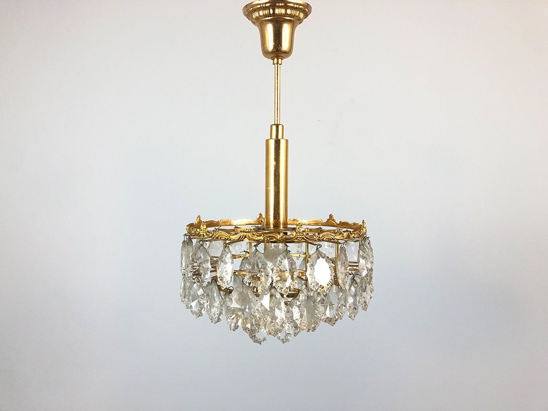 Foto Smaller Pendant Lamp with Crystals ø32