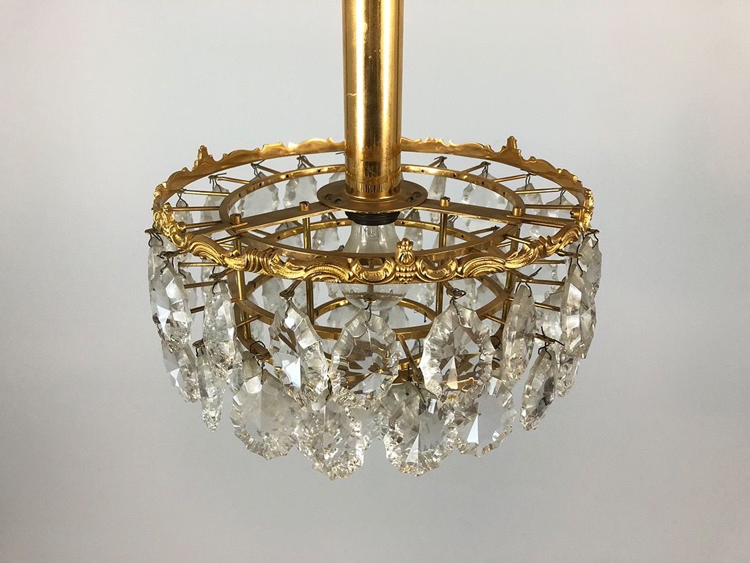 Foto Smaller Pendant Lamp with Crystals ø32