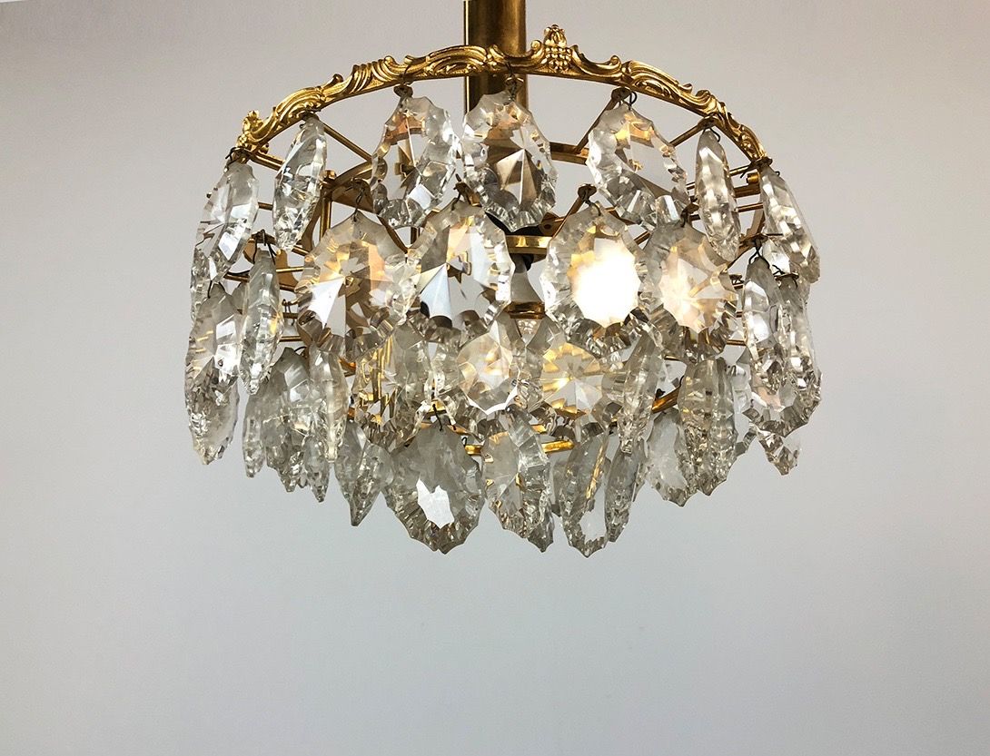 Foto Smaller Pendant Lamp with Crystals ø32
