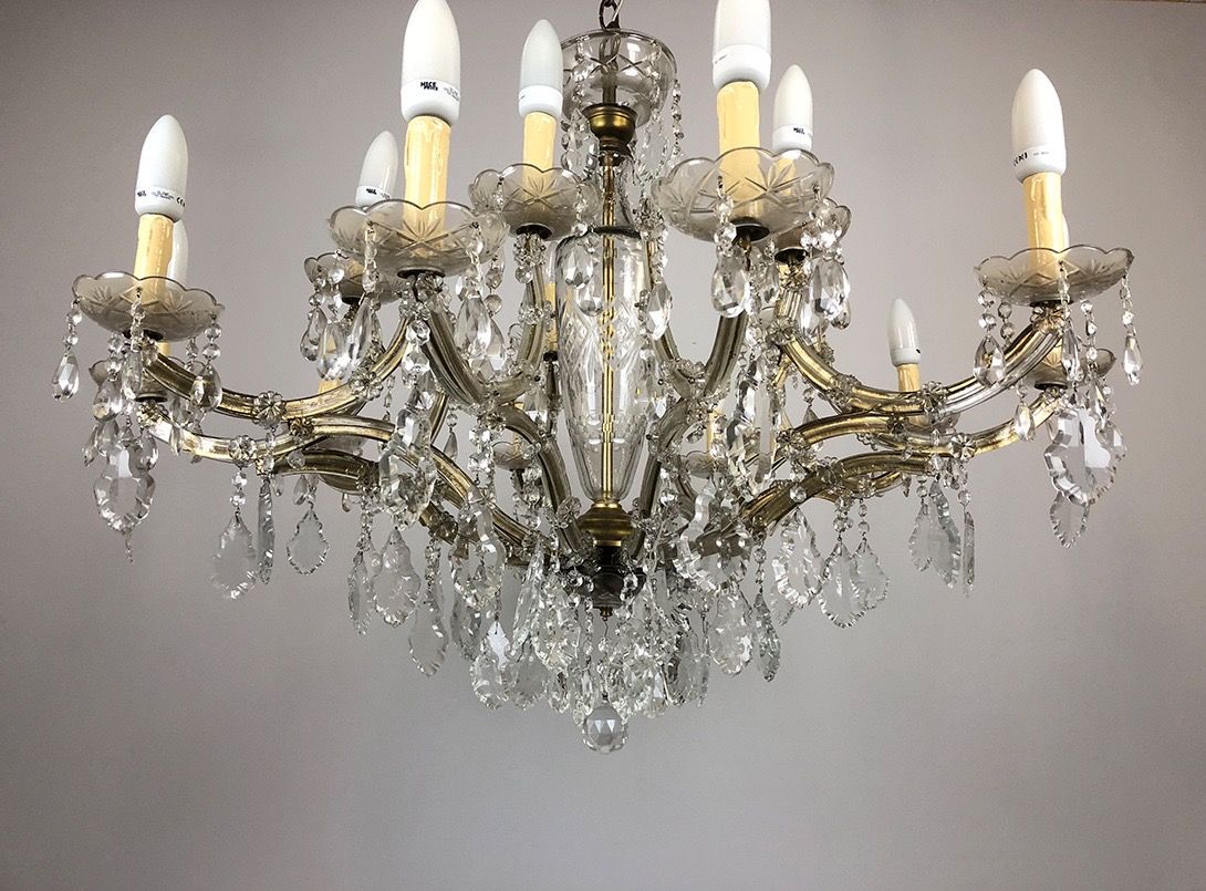 Foto Big Chandelier with Crystals ø110