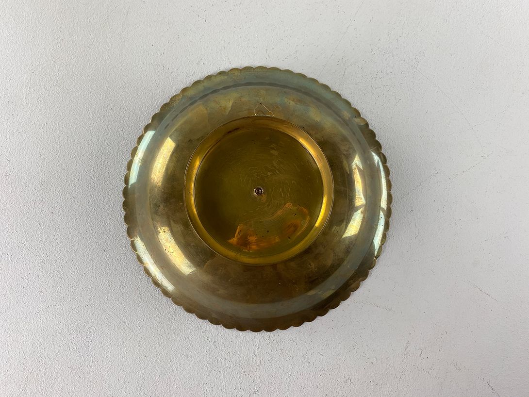 Foto Oriental Brass Plate ø25