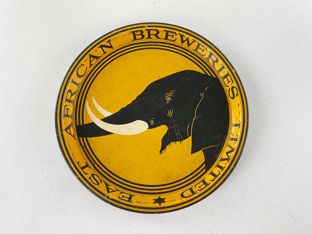 Foto Plate with Elephant, East African Breweries