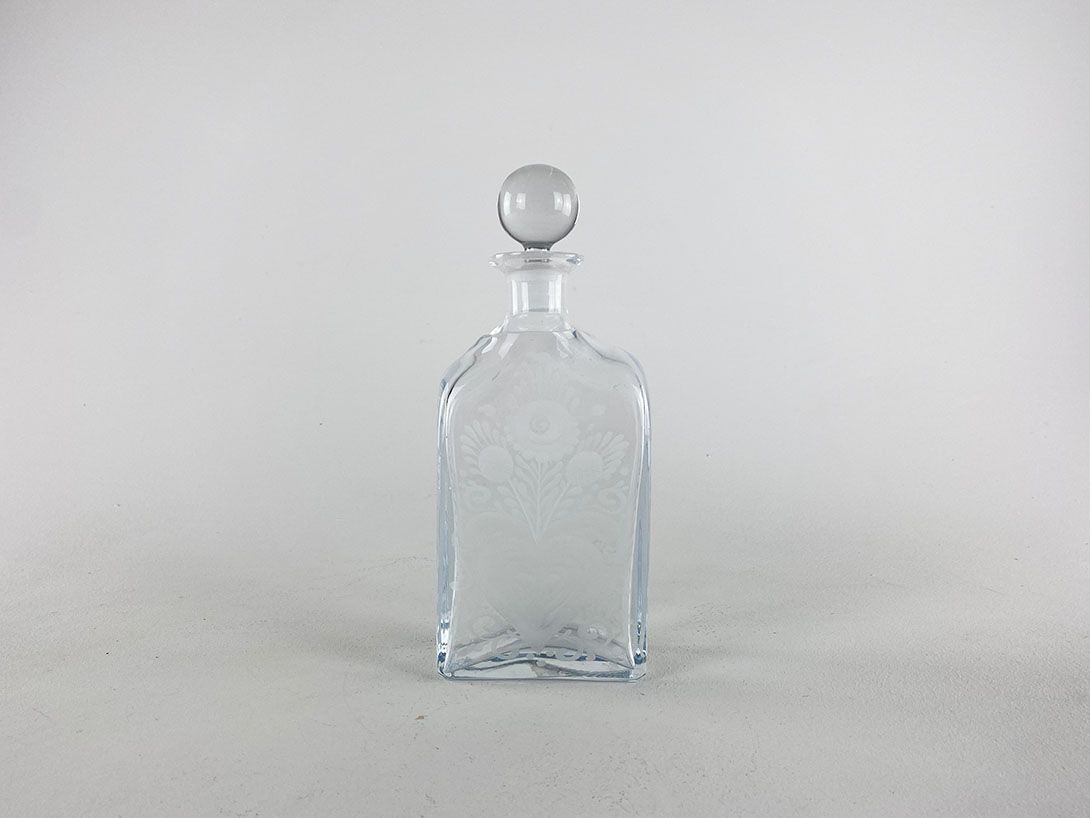 Foto Clear Glass Carafe with Lid
