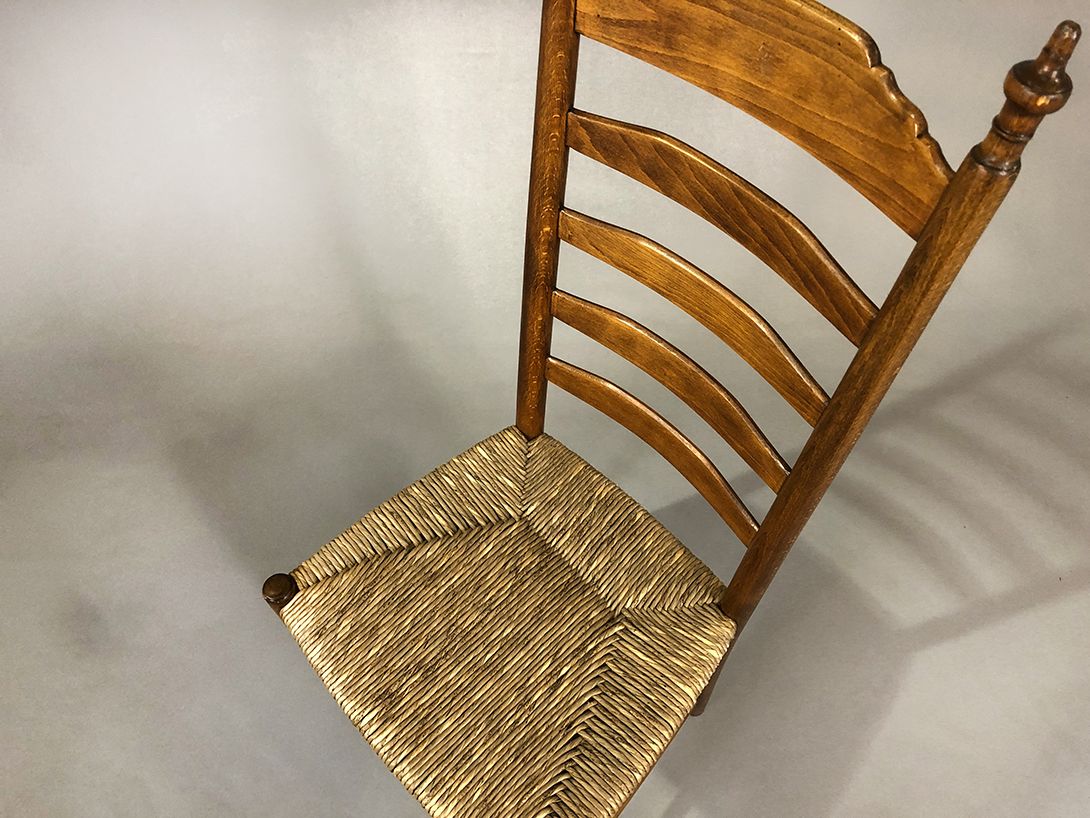 Foto Wooden Basket Chair