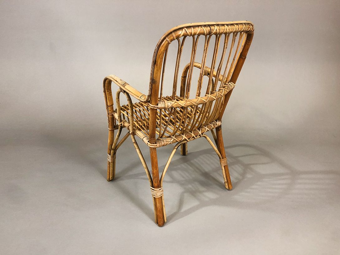 Foto Garden Chair with Flowered Upholstery