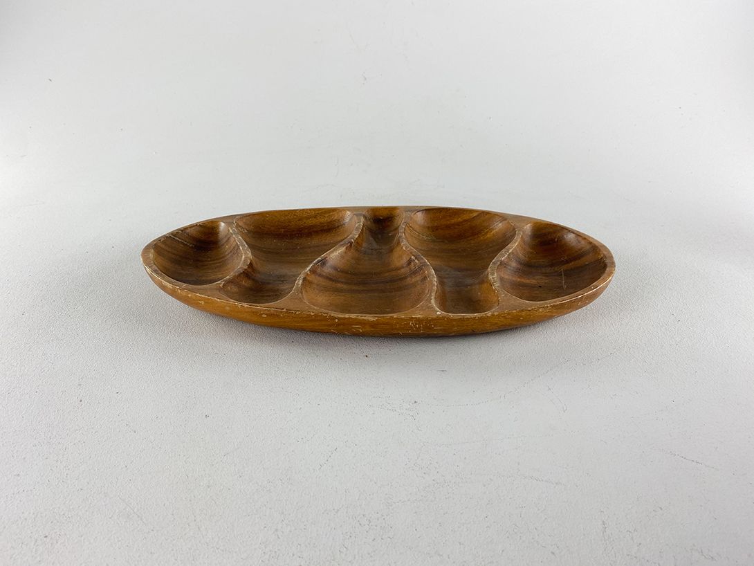 Foto Textured Oval Bowl