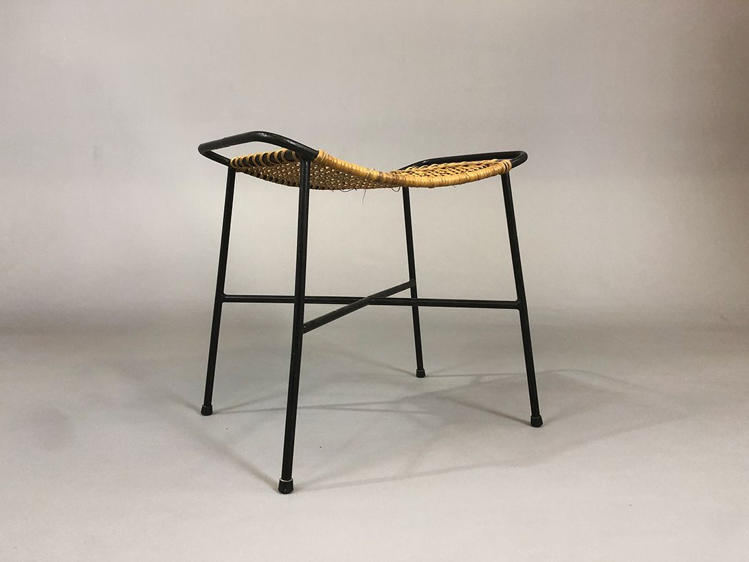 Foto Basket Stool Gian Franco Legler Italy 1965