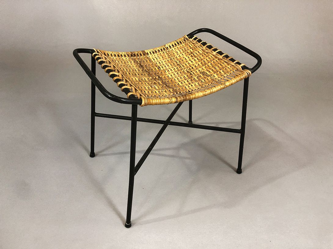 Foto Basket Stool Gian Franco Legler Italy 1965