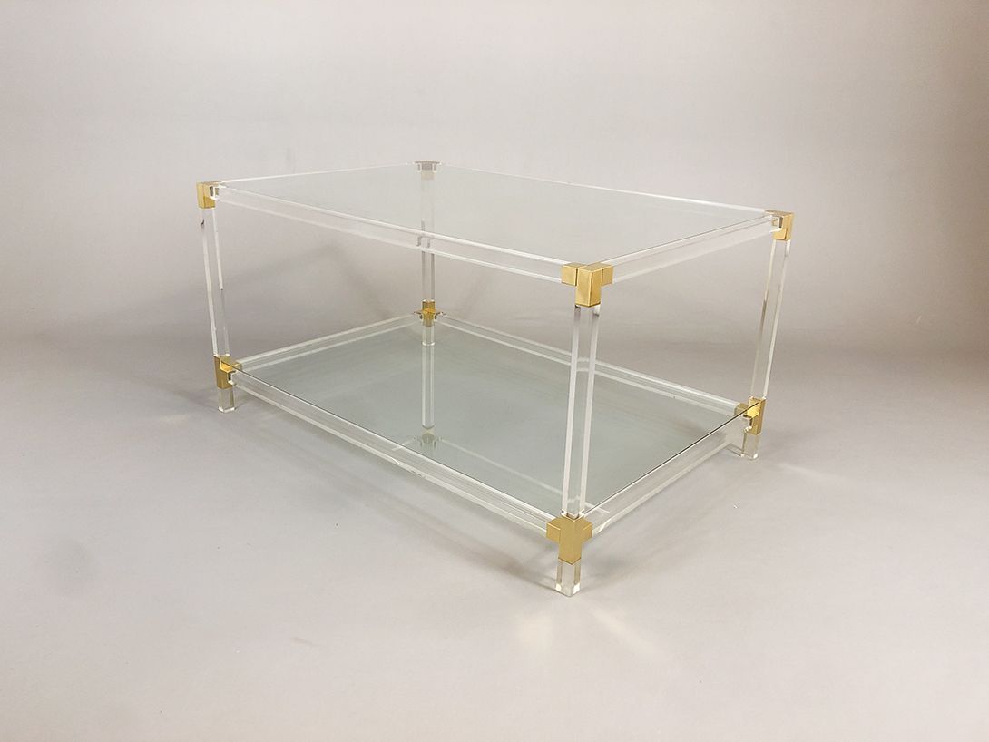 Foto Plexiglas Couch Table h62x120x80