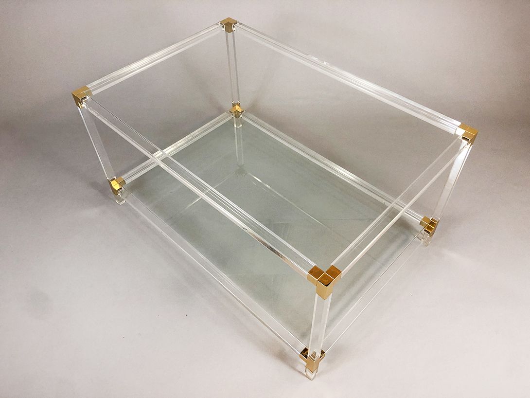 Foto Plexiglas Couch Table h62x120x80