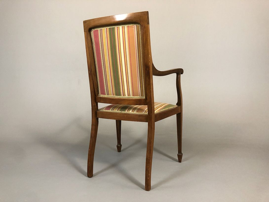 Foto Striped Armchair