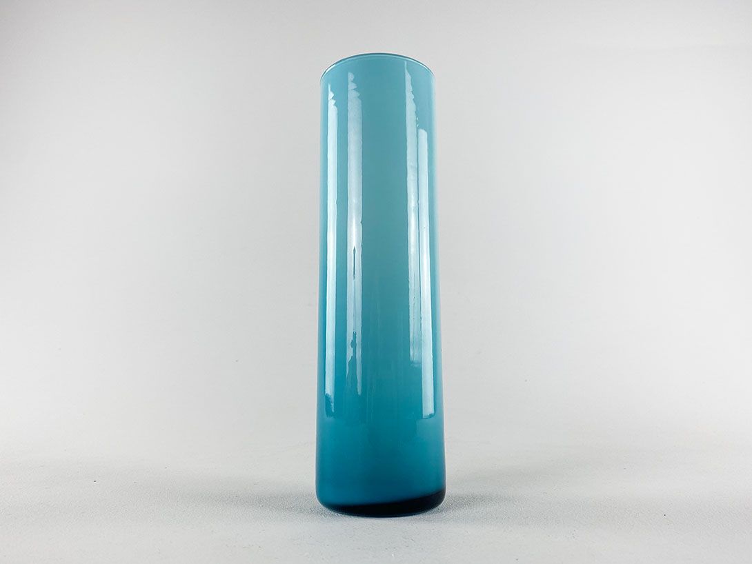Foto Faded Blue Glass Vase h25