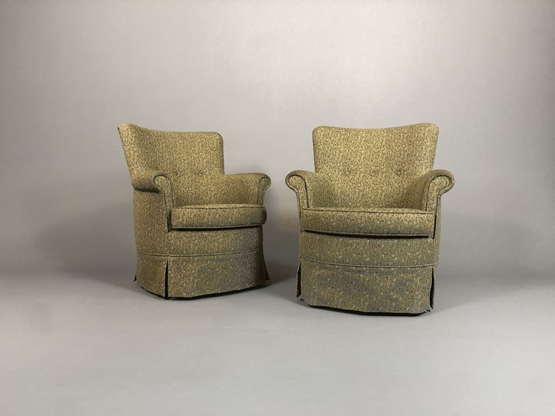 Foto Green Flowered Armchair