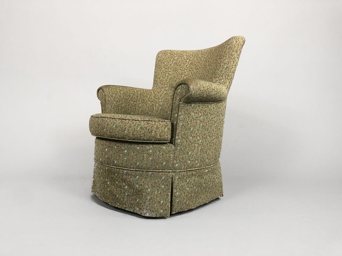 Foto Green Flowered Armchair
